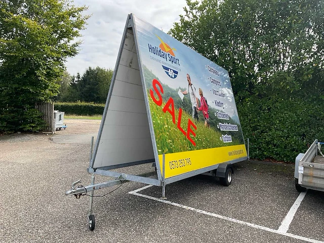 Reclame aanhangwagen - afbeelding 1 van  11
