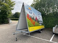 Reclame aanhangwagen
