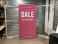 Reclame banner frame (4x) - afbeelding 5 van  5