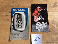 Reclame boekjes rolleiflex fototoestellen