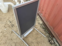 Reclame bord (2x) - afbeelding 3 van  3