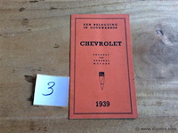 Reclame chevrolet 1939 - afbeelding 1 van  2