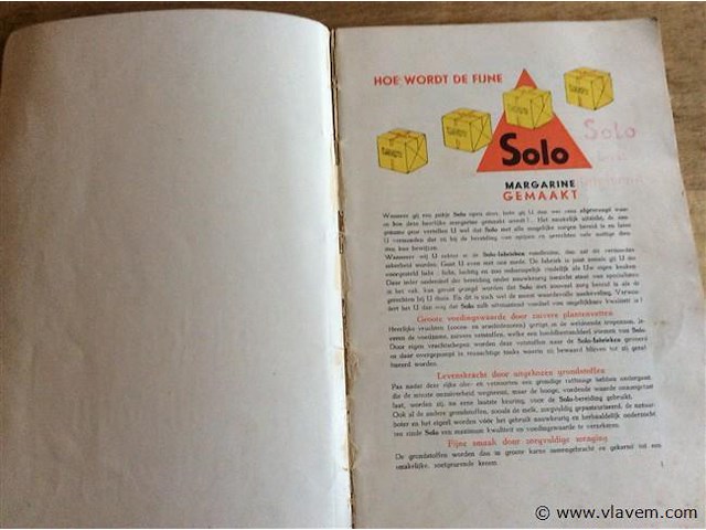 Reclame / receptenboek solo - afbeelding 2 van  7
