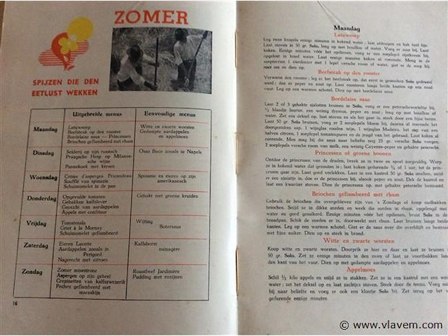 Reclame / receptenboek solo - afbeelding 3 van  7