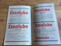 Reclame smeringtabellen essolube j'30 - afbeelding 4 van  4