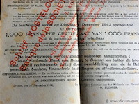 Reclame uitgiften effecten 1942. - afbeelding 3 van  4