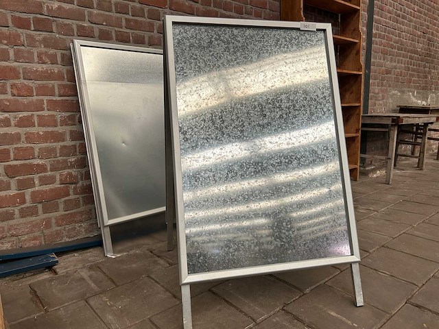 Reclamebord (2x) - afbeelding 1 van  4