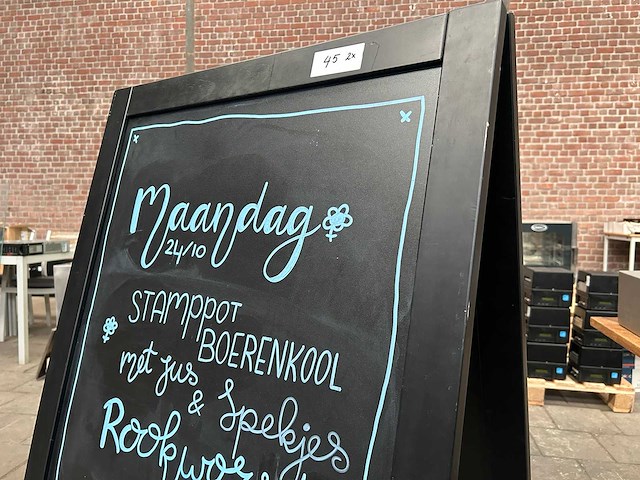 Reclamebord (2x) - afbeelding 2 van  5