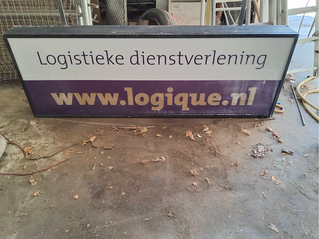 Reclamebord (2x) - afbeelding 1 van  1