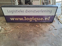 Reclamebord (2x)