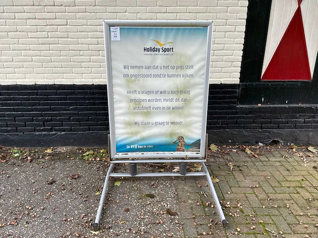 Reclamebord (2x) - afbeelding 4 van  4