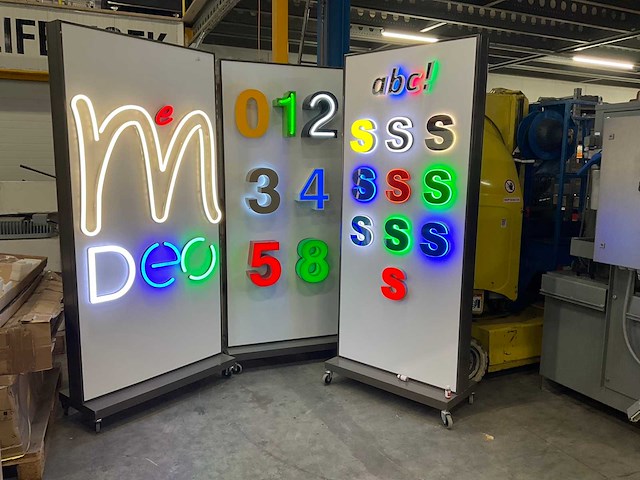 Reclamebord (3x) - afbeelding 1 van  3