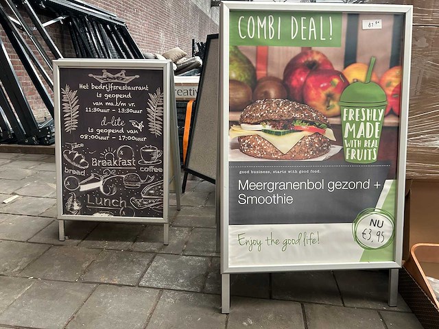 Reclamebord (4x) - afbeelding 5 van  5