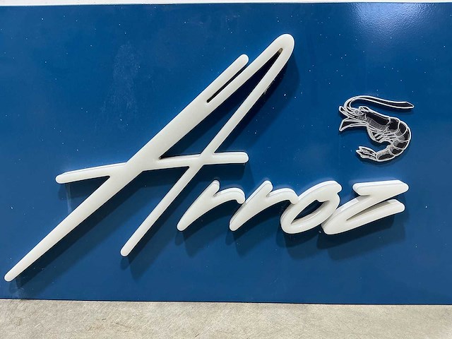 Reclamebord ‘arroz’ - afbeelding 2 van  4