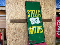 Reclamebord emaille stella artois - afbeelding 1 van  3