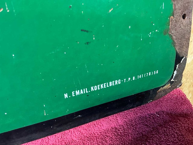 Reclamebord emaille stella artois - afbeelding 2 van  3