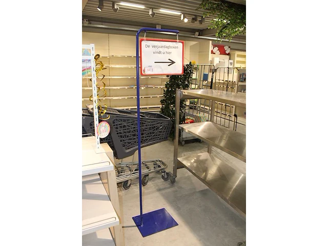 Reclamebord met haken - afbeelding 2 van  2
