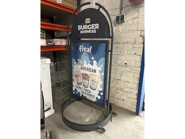 Reclamebord verrijdbaar - afbeelding 1 van  6