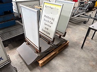 Reclameborden (4x) - afbeelding 2 van  8