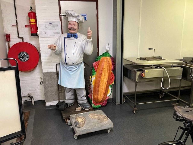 Reclamepop polyester bakkerij - afbeelding 1 van  2