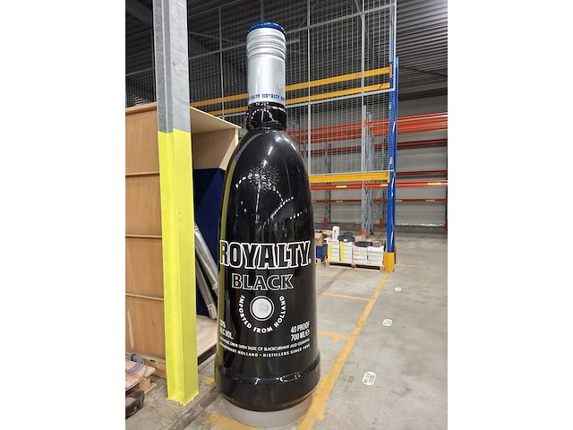 Reclamezuil 'royalty black' - afbeelding 1 van  4