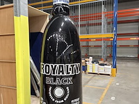 Reclamezuil 'royalty black' - afbeelding 1 van  4
