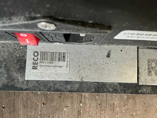 Reco plasmamade air cleaner aac37170 luchtreiniger (74x) - afbeelding 3 van  8