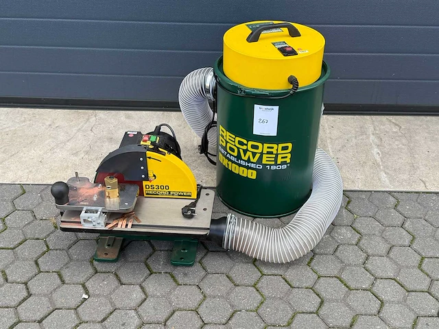 Record power ds300 - met dx1000 afzuiging - schijfschuurmachine - afbeelding 1 van  7