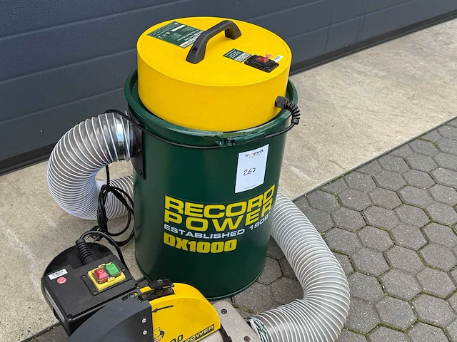 Record power ds300 - met dx1000 afzuiging - schijfschuurmachine - afbeelding 3 van  7
