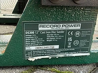 Record power ds300 - met dx1000 afzuiging - schijfschuurmachine - afbeelding 7 van  7
