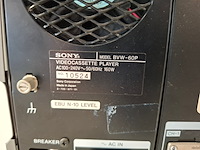 Recorder, sony, betacam bvw-60p, zilver - afbeelding 5 van  5