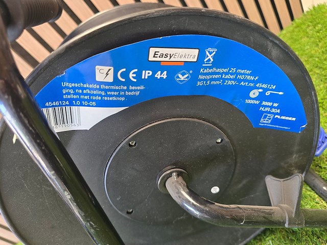 Recreatiehaspel plieger, easy electra - afbeelding 5 van  5