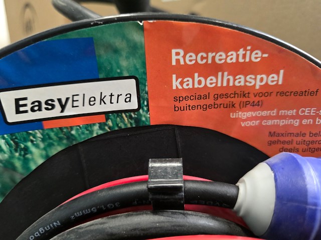 Recreatiehaspel plieger, easy electra - afbeelding 2 van  5