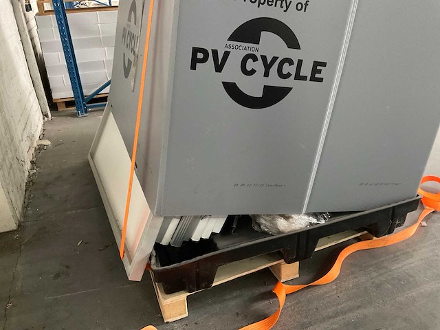 Recycle container voor zonnepanelen - afbeelding 3 van  3