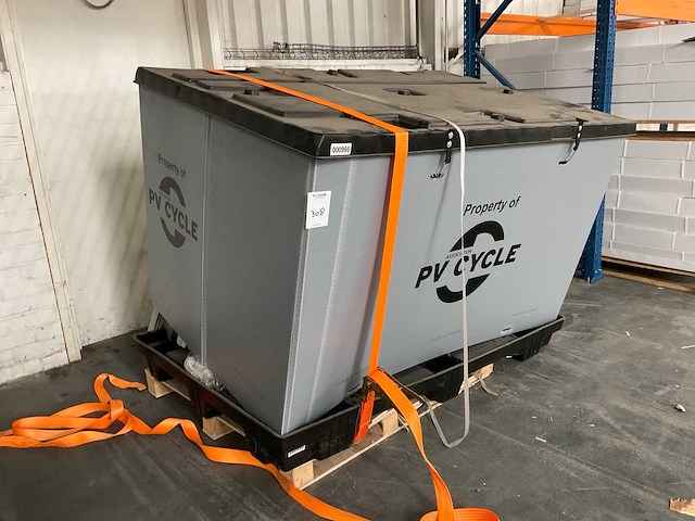 Recycle container voor zonnepanelen - afbeelding 2 van  3