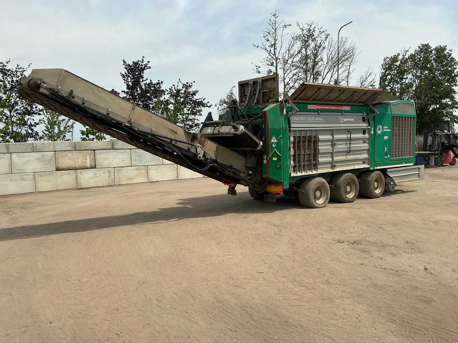 Recycling en zeefinstallaties, schudders en grondverzetmachines