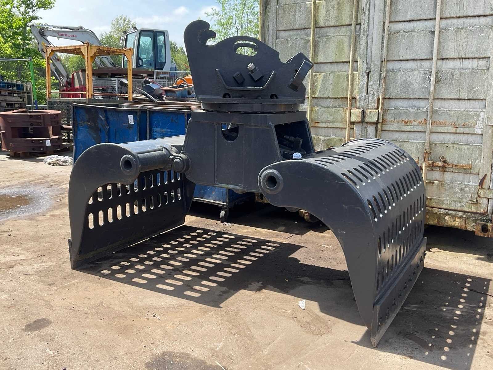Recycling machines, hydraulische aanbouwdelen, sorteergrijpers en gereedschappen