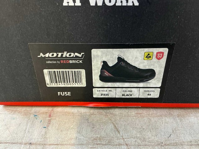 Red brick fuse s3 werkschoenen (10x) - afbeelding 6 van  8