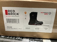 Red brick pulse boot black maat 43 werklaarzen - afbeelding 4 van  4