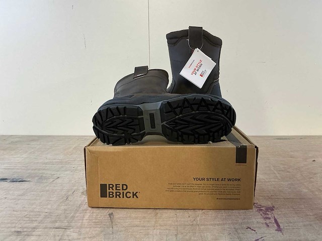 Red brick pulse boot + wool s7s werklaarzen - afbeelding 2 van  3