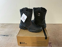 Red brick s7s pulse boot black + wool werklaarzen - afbeelding 2 van  7