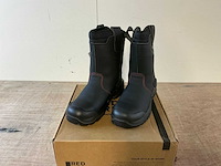 Red brick s7s pulse boot black + wool werklaarzen - afbeelding 1 van  7