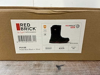 Red brick s7s pulse boot black + wool werklaarzen - afbeelding 7 van  7