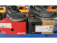 Red brick/elten/bata laag paar werkschoenen (3x) - afbeelding 2 van  2