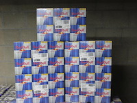 Red bull 120 blikken verpakt per vier met tht 1-2027. bod is inclusief 18,00 euro statiegeldwaarde