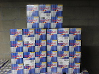 Red bull 120 blikken verpakt per vier met tht 1-2027. bod is inclusief 18,00 euro statiegeldwaarde