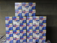 Red bull 120 blikken verpakt per vier met tht 1-2027. bod is inclusief 18,00 euro statiegeldwaarde