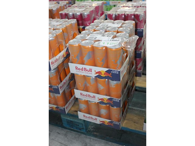 Red bull apricot 72 blikken met tht 9-2026. bod is inclusief 10,80 euro statiegeldwaarde - afbeelding 2 van  2