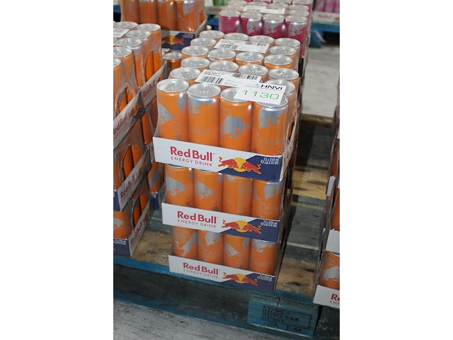 Red bull apricot 72 blikken met tht 9-2026. bod is inclusief 10,80 euro statiegeldwaarde - afbeelding 2 van  2