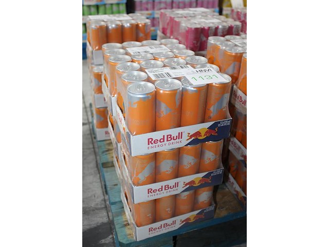 Red bull apricot 72 blikken met tht 9-2026. bod is inclusief 10,80 euro statiegeldwaarde - afbeelding 2 van  2